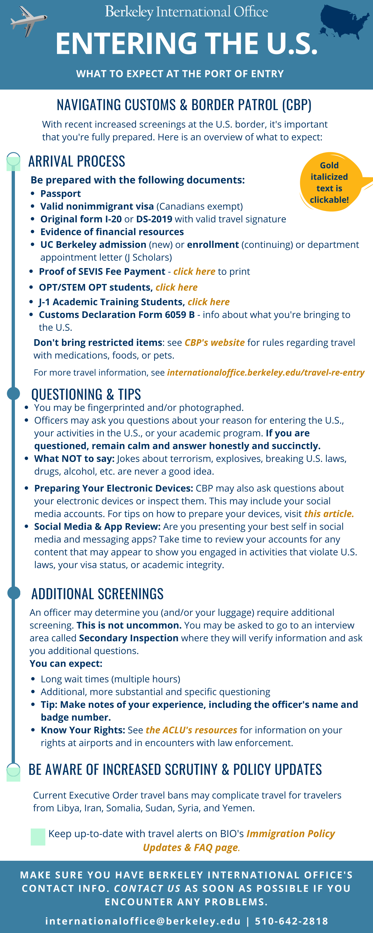 Entering The U.S. What To Expect At The Port Of Entry screenshot