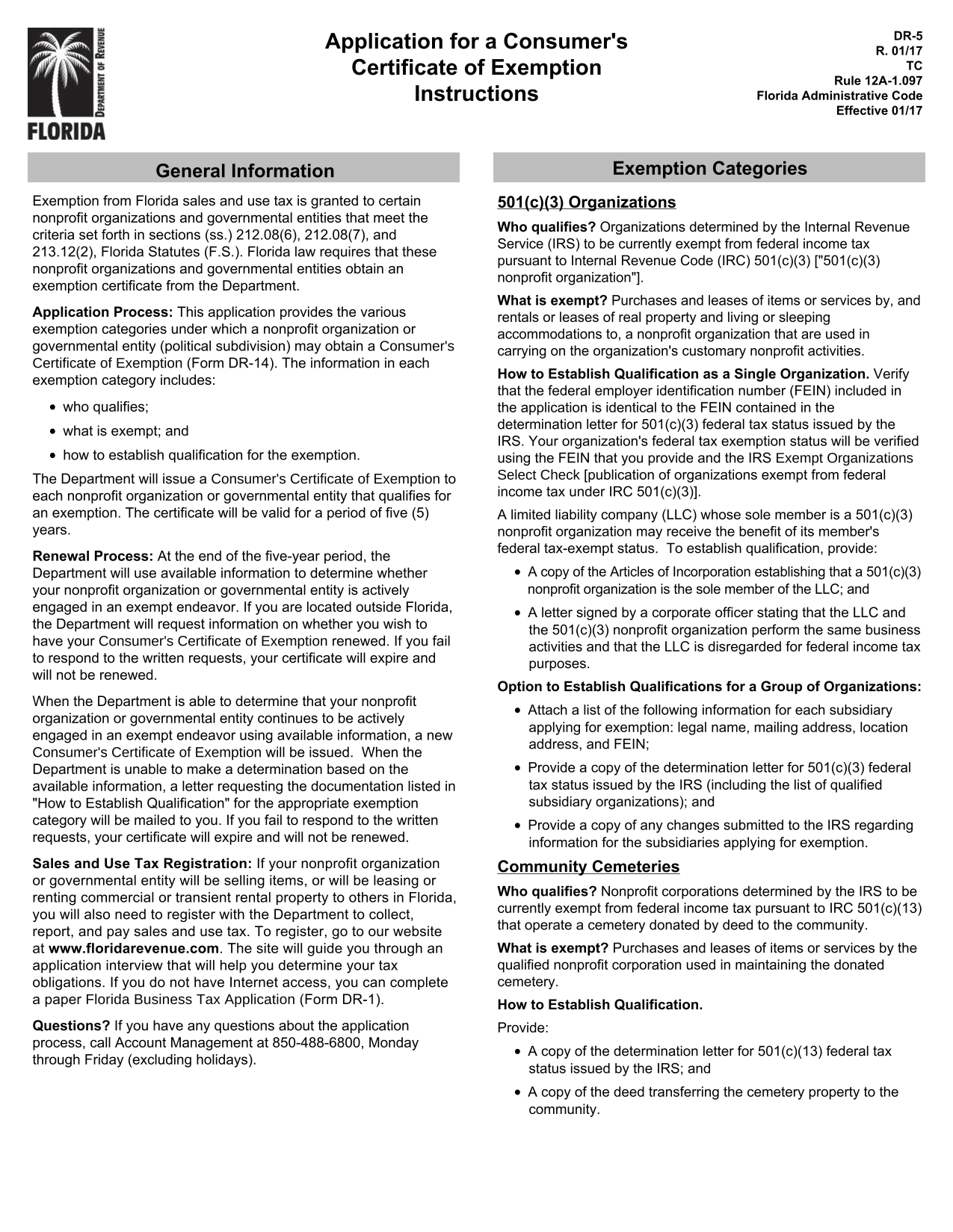 Application For A ConsumerS Certificate Of Exemption screenshot