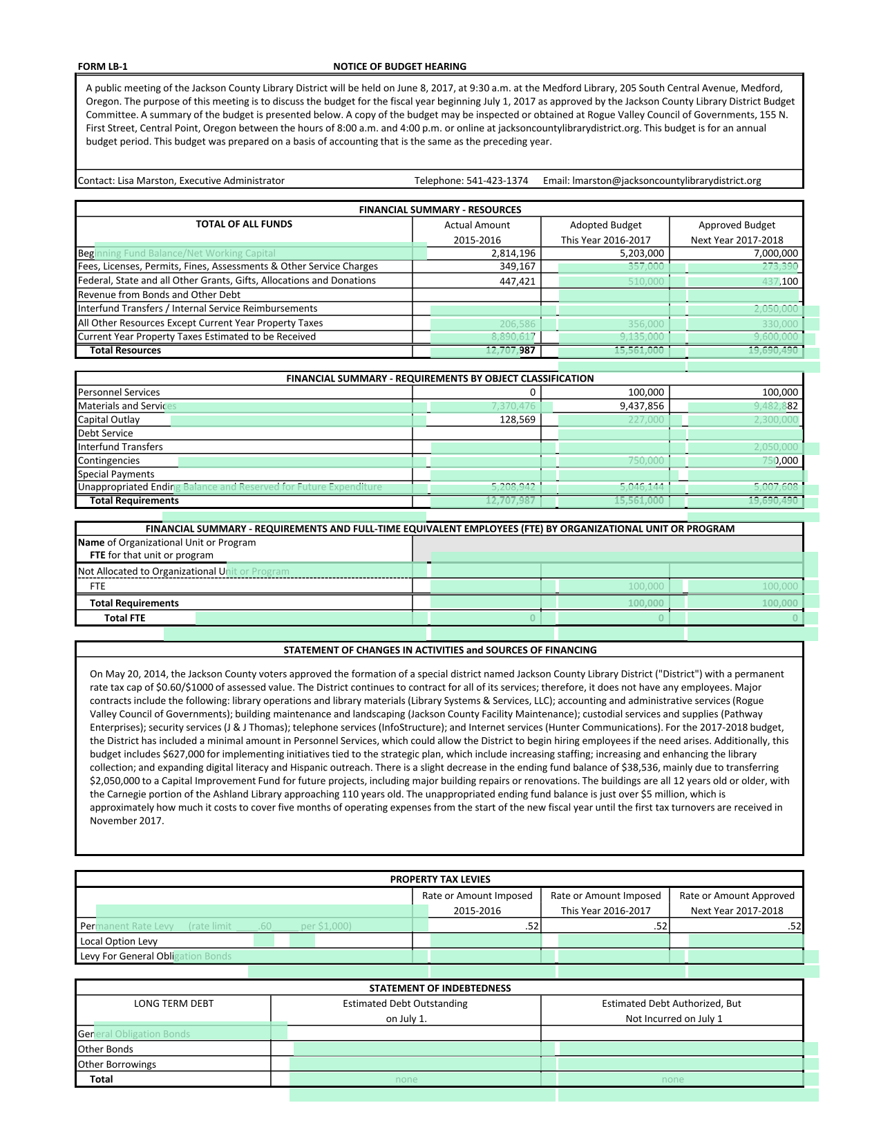FORM LB 1 screenshot