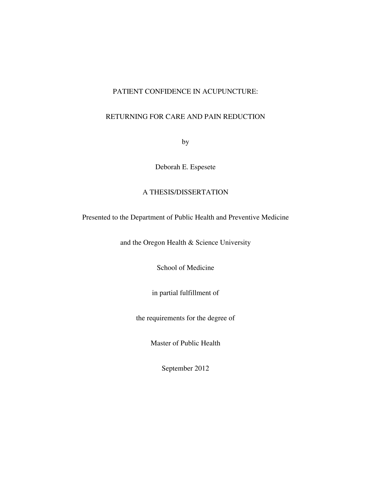 Patient Confidence In Acupuncture Returning For Care And Pain Reduction screenshot