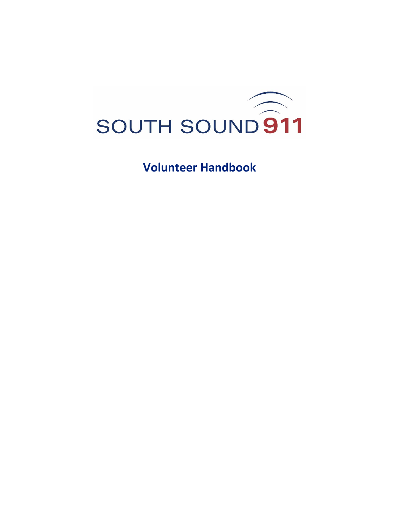 Volunteer Handbook screenshot