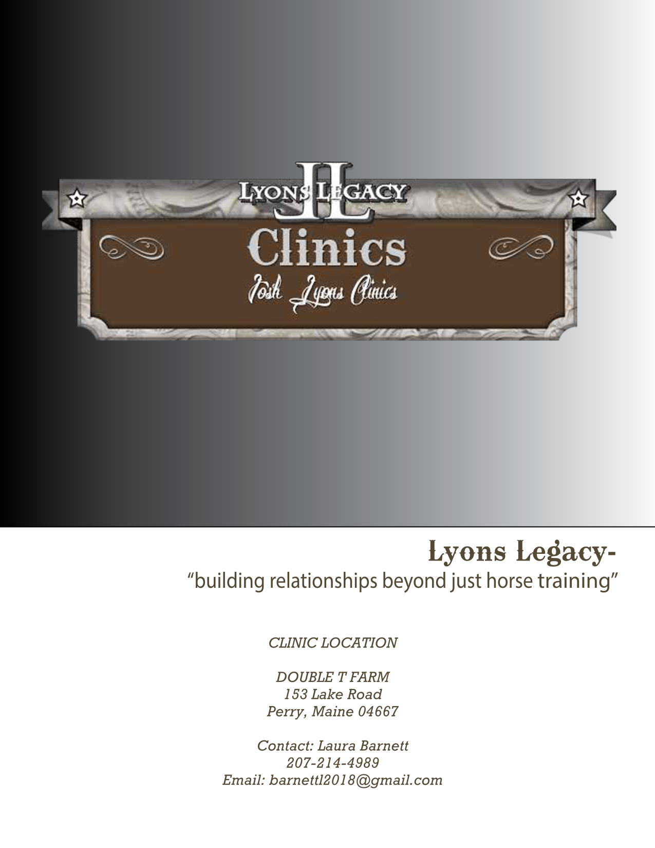 2020 Clinic Application screenshot