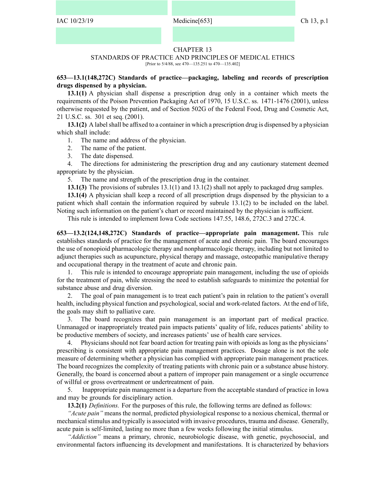 Standards Of Practice And Principles Of Medical Ethics screenshot