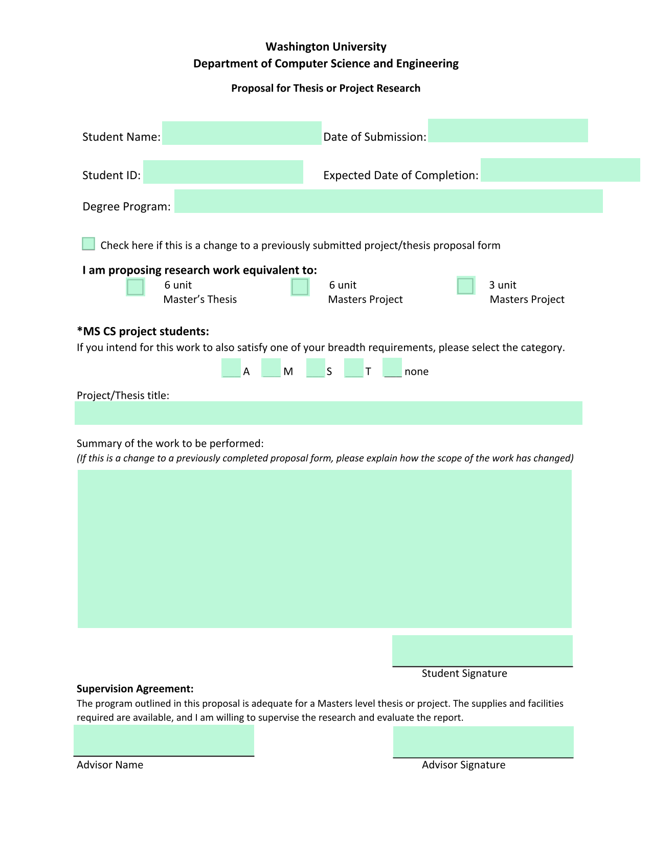 Proposal For Thesis Or Project Research screenshot