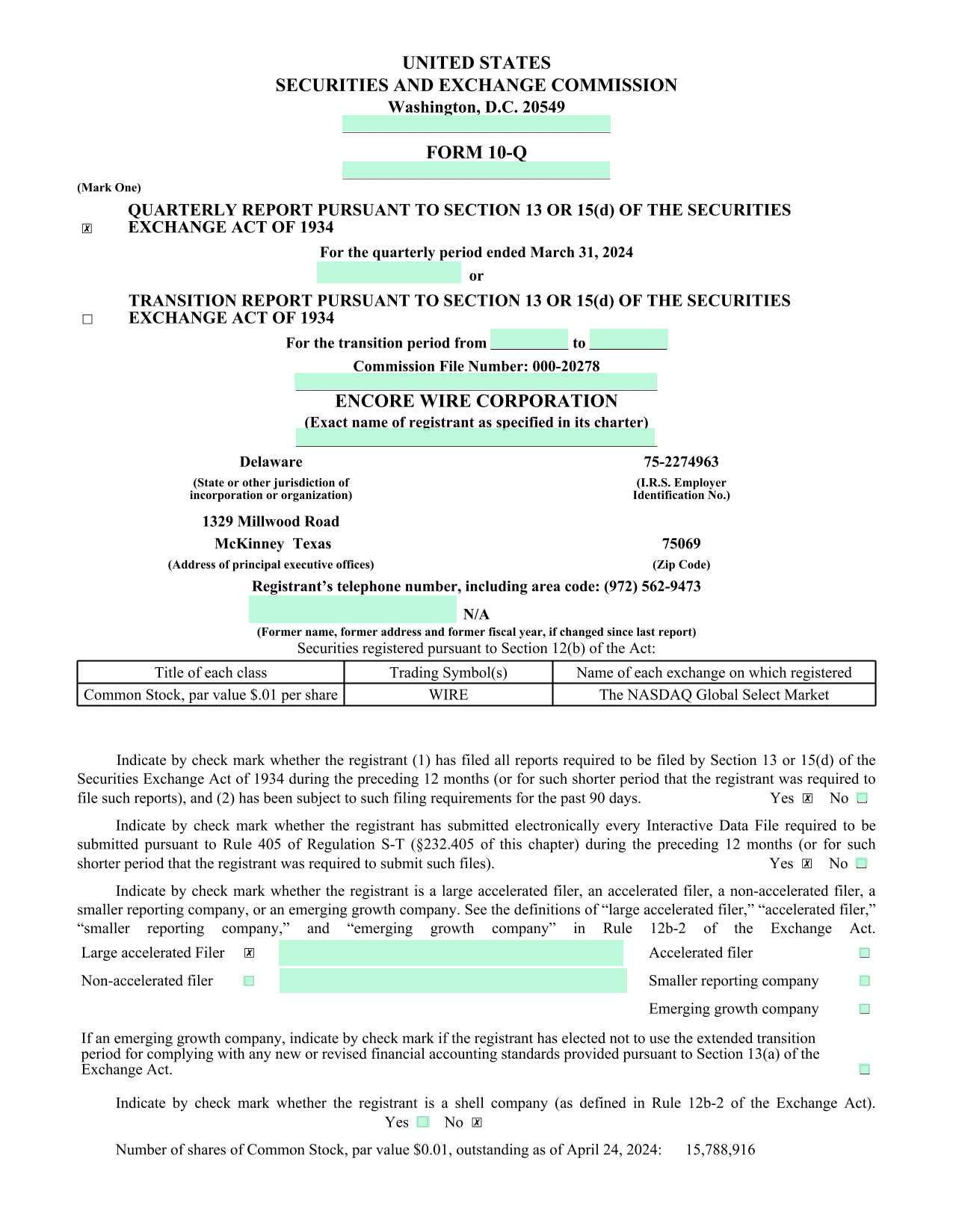 Form 10 Q screenshot