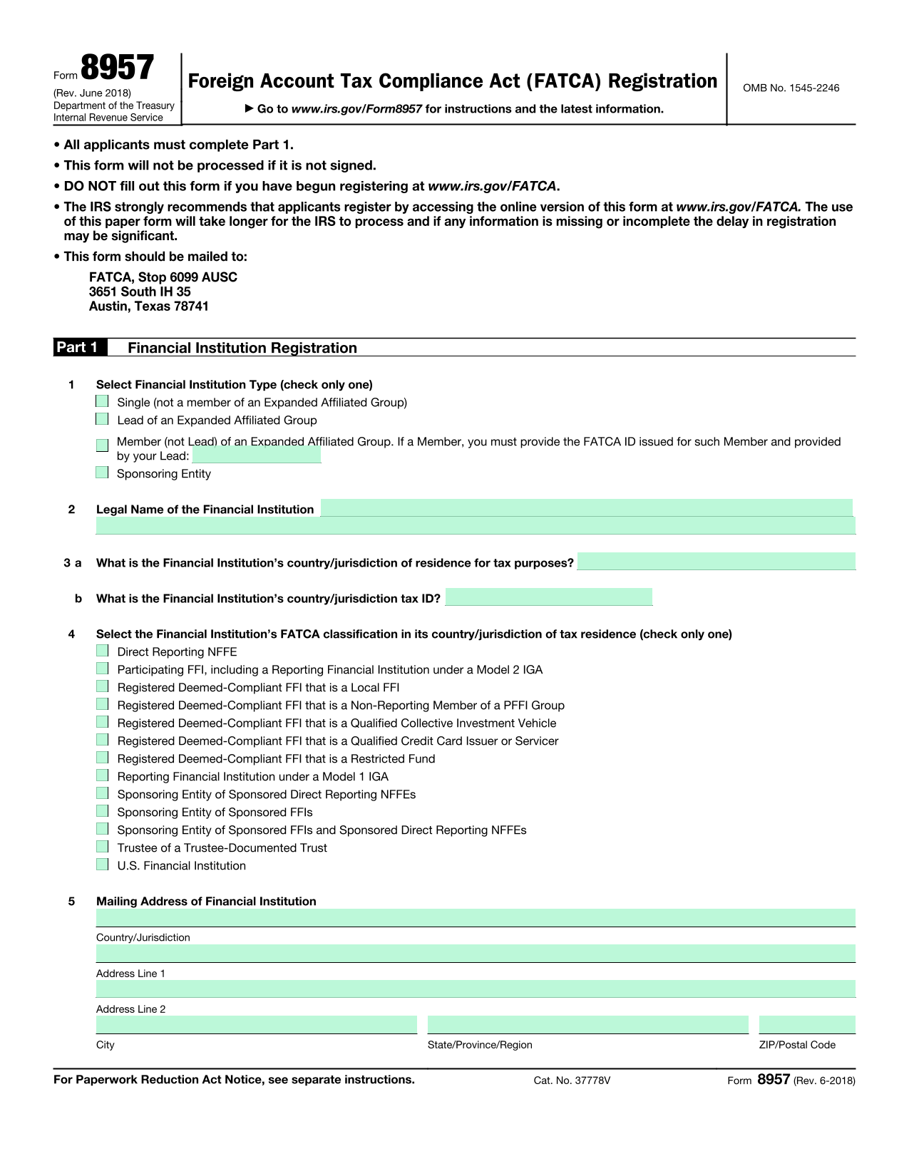 Form 8957 screenshot