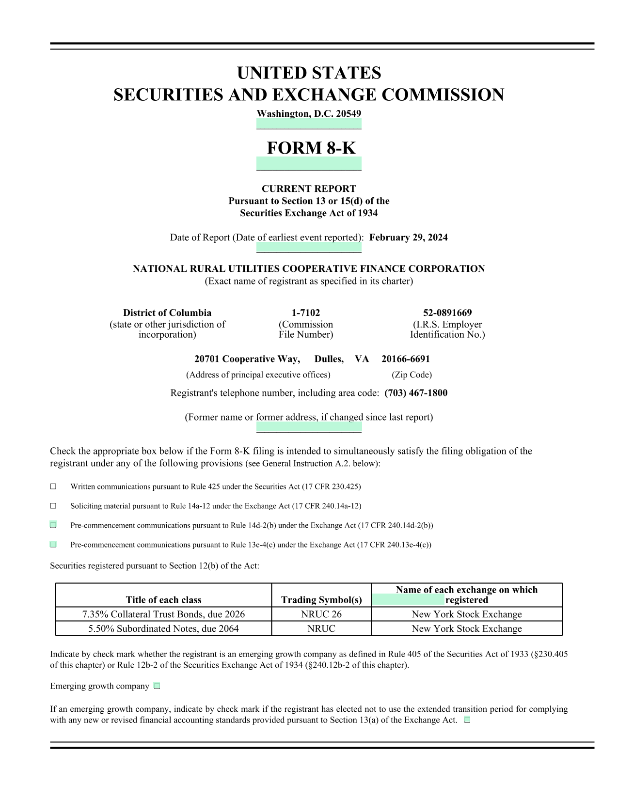 Form 8 K screenshot