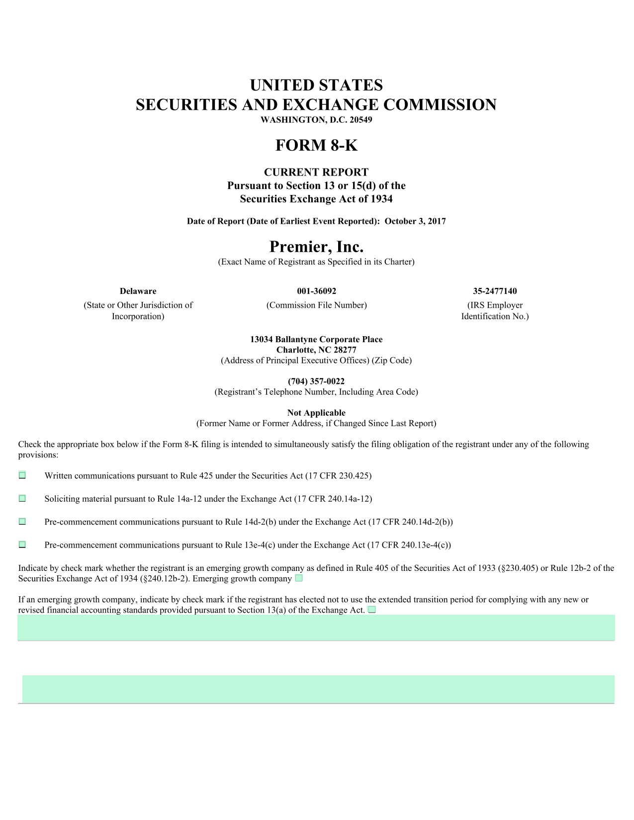 Form 8 K screenshot