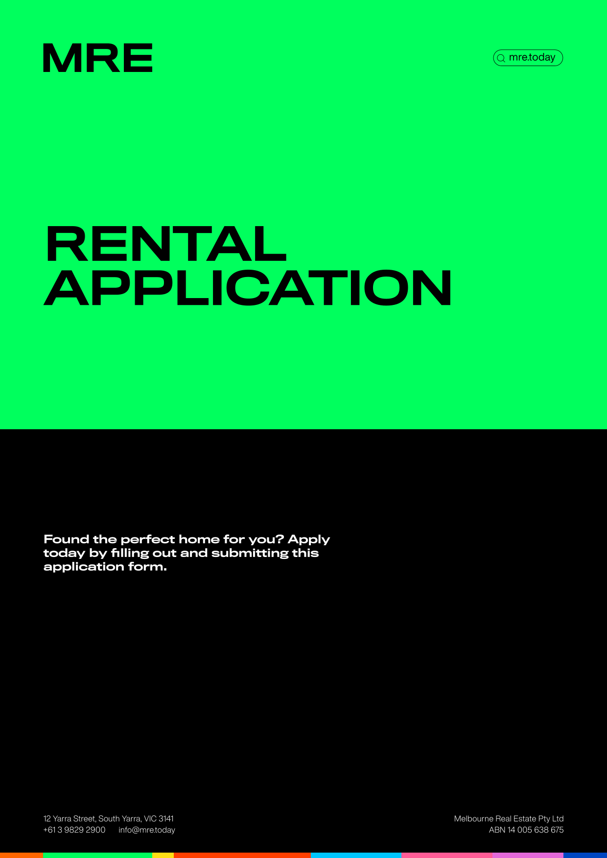 RENTAL APPLICATION screenshot