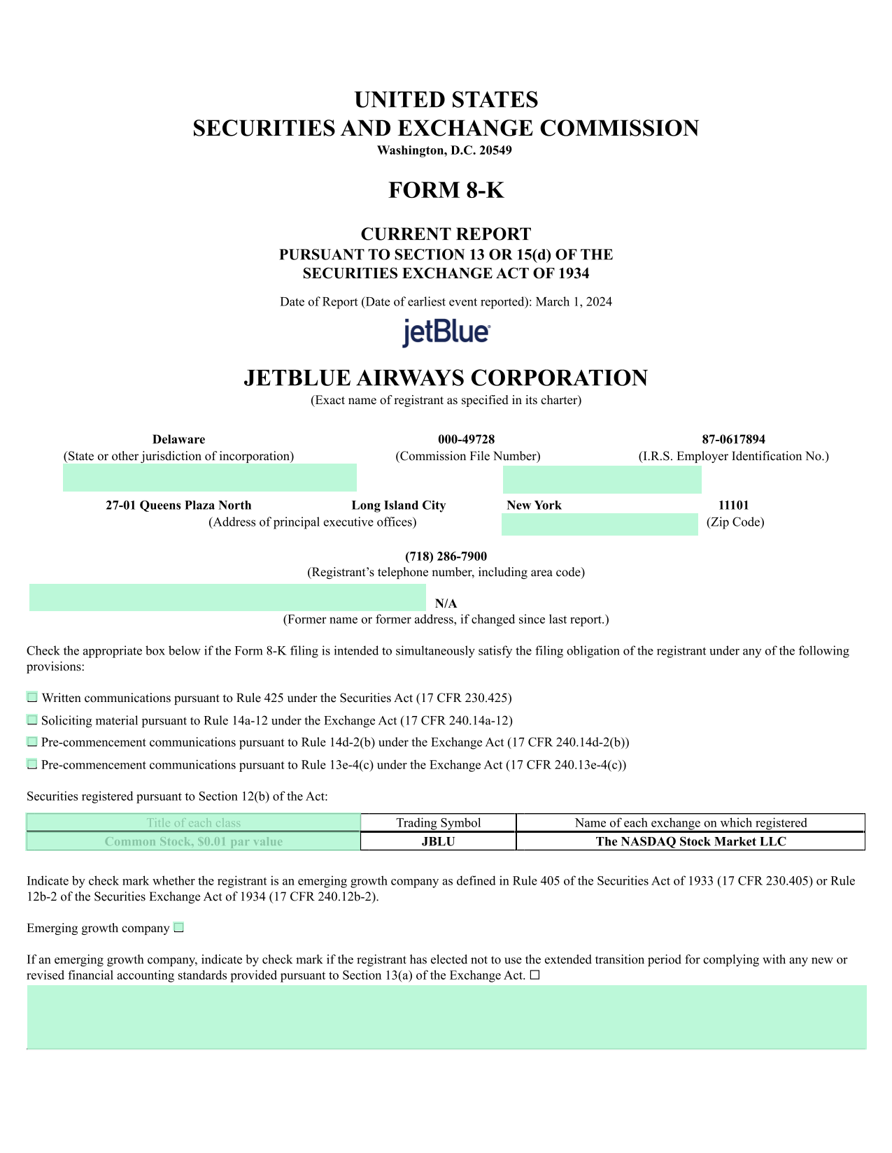 Form 8 K screenshot