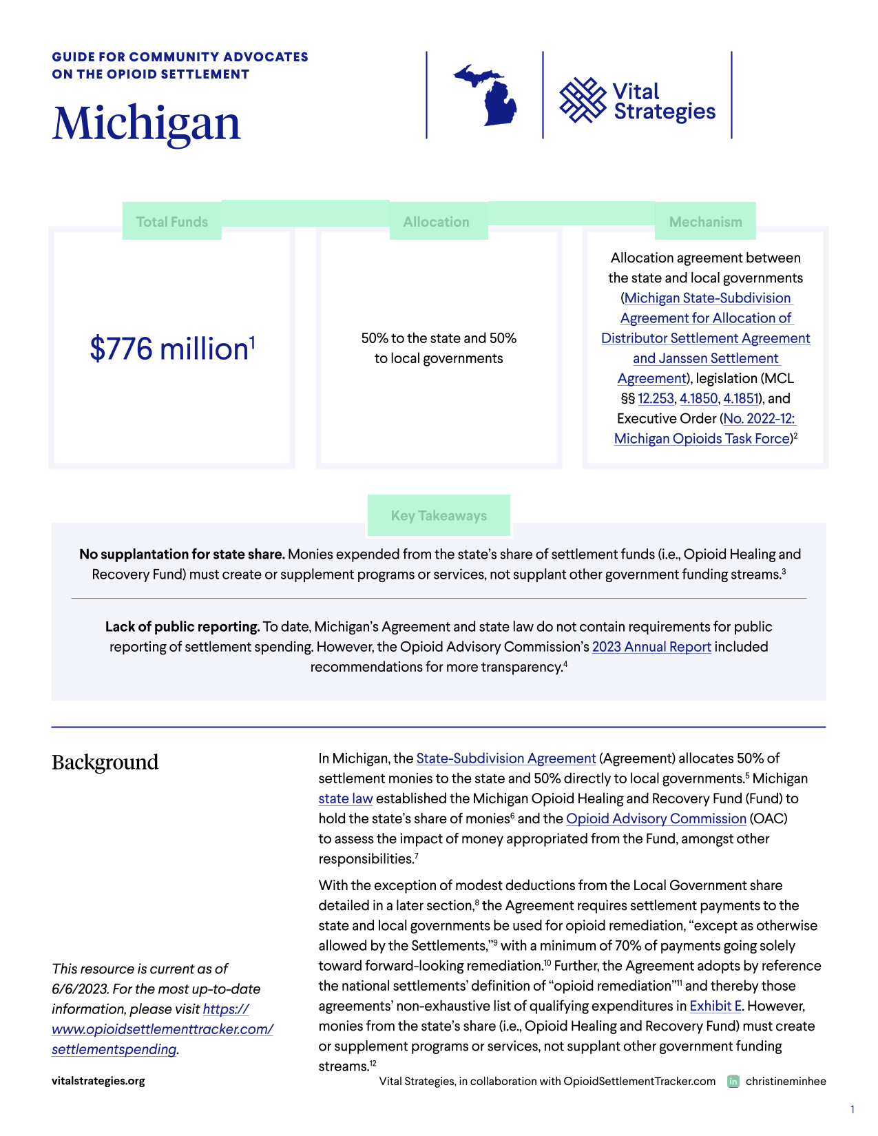 Guide For Community Advocates On The Opioid Settlement screenshot