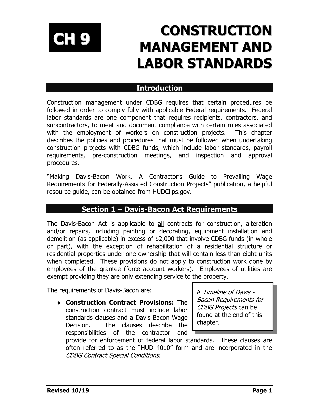Construction Management And Labor Standards screenshot