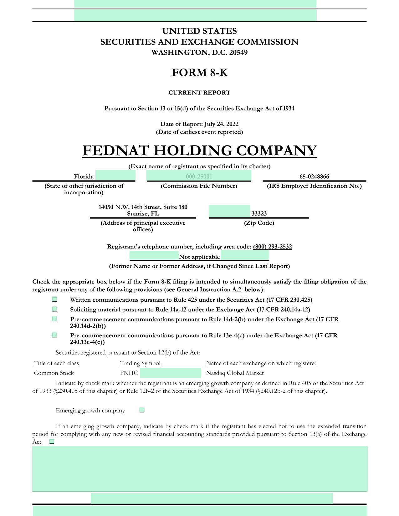 Form 8 K screenshot
