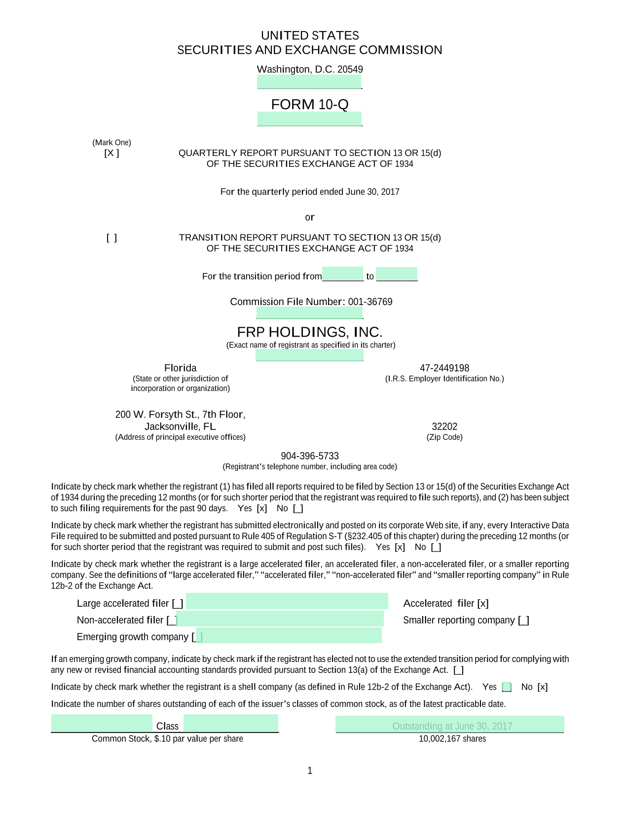 Form 10 Q screenshot