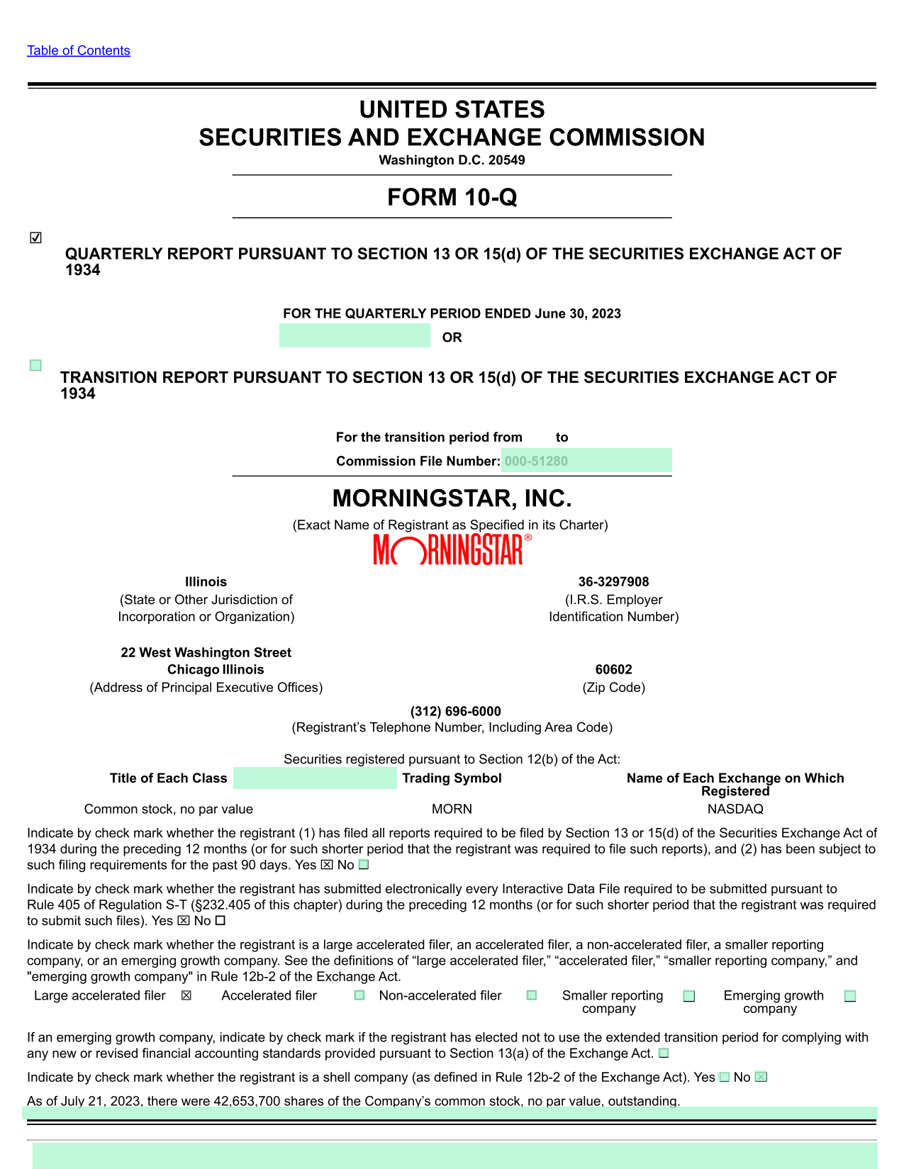 Form 10 Q screenshot