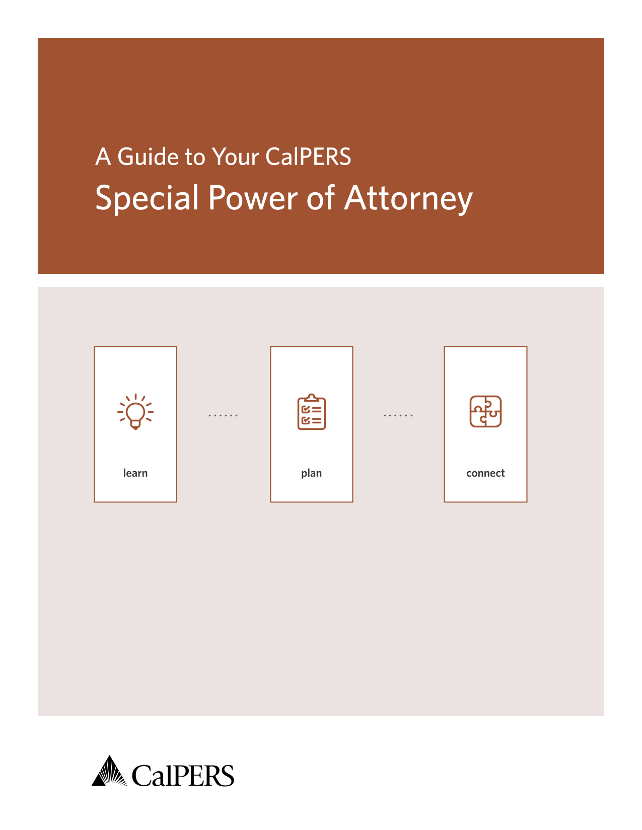 CalPERS Special Power Of Attorney screenshot
