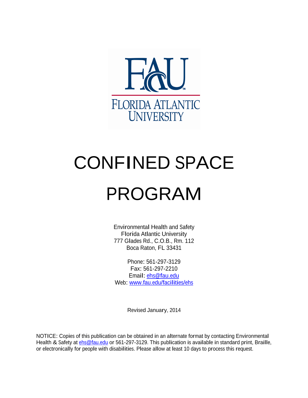 Confined Space Program screenshot