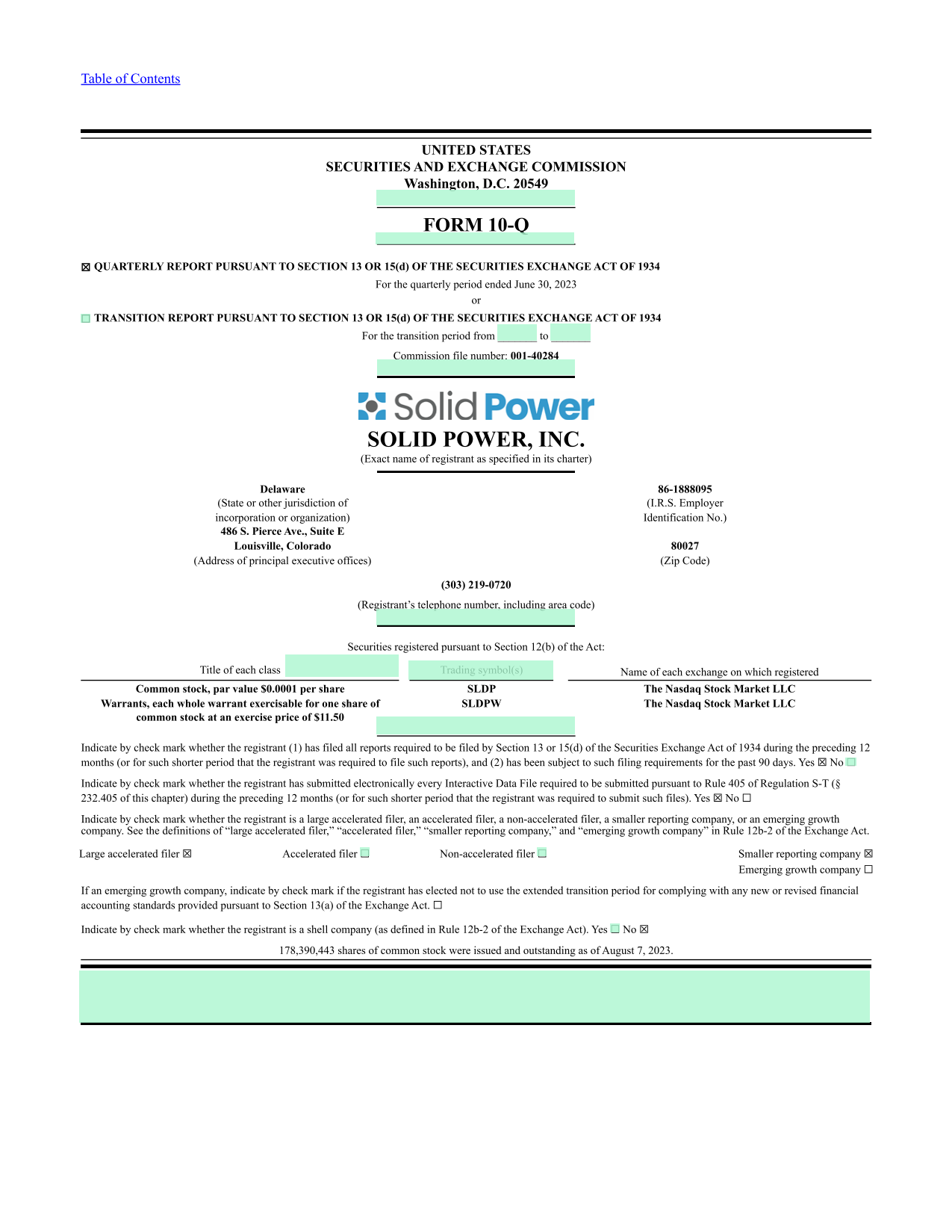 Form 10 Q screenshot